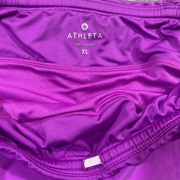 ATHLETA Purple Athletic Shorts - Picture 3 of 6